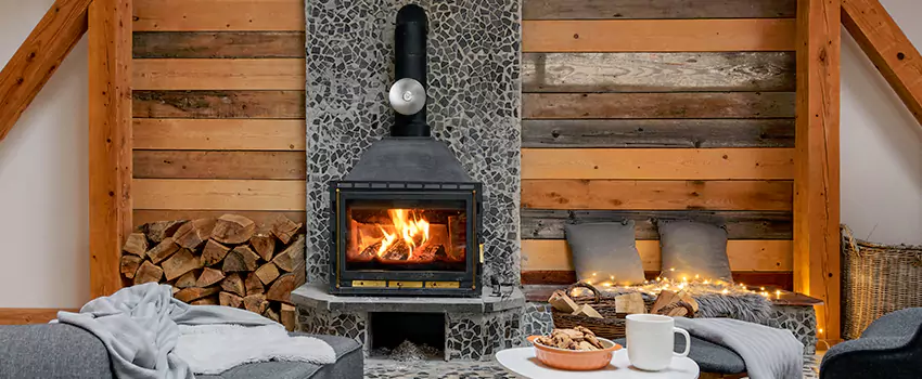 Thelin Hearth Products Direct Vent Gas Stove Fireplace Inspection in Arnold, Missouri